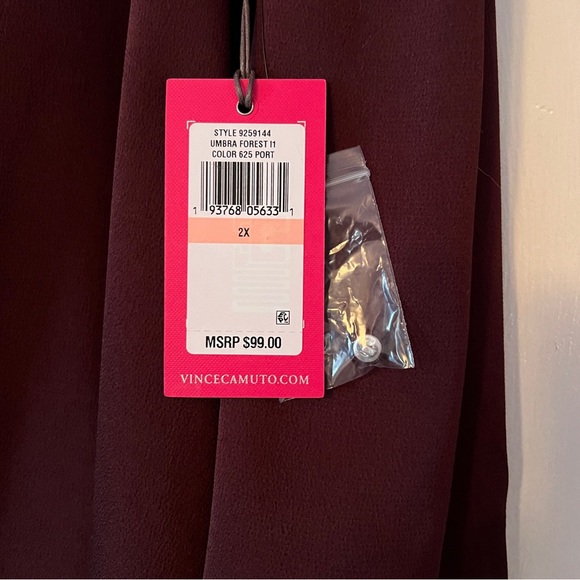 Vince Camuto Crossover Top - Picture 10 of 11